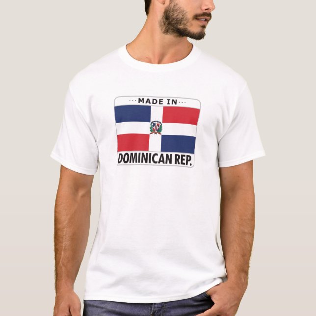 Dominikanska republiken som in göras tröja (Framsida)