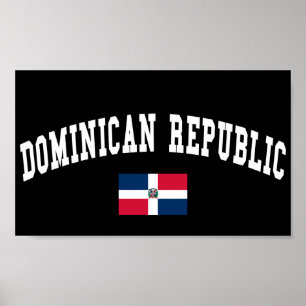 Dominikanska republiken Stil Poster