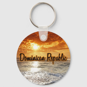 Dominikanska republiken sunset nyckelring
