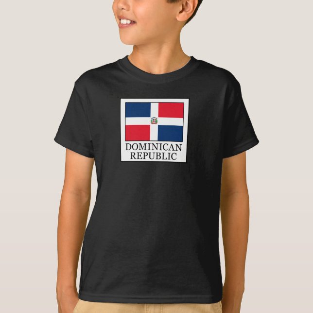 Dominikanska Republiken T-Shirt (Framsida)
