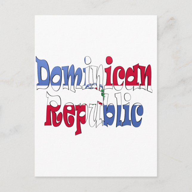 Dominikanska republiken vykort (Framsida)