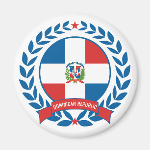 Dominikanska republikenkran magnet