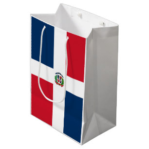 Dominikanska republikens flagga