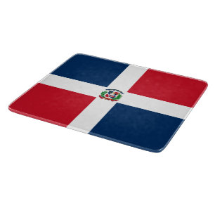Dominikanska republikens flagga