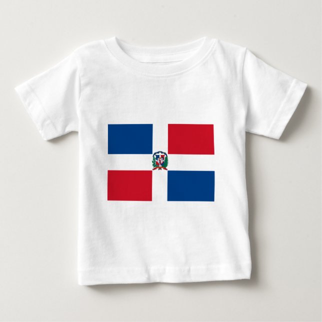 Dominikanska republikens flagga tröja (Framsida)