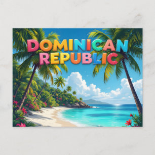 Dominikanska republikens minne vykort