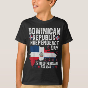 Dominikanska republikens självständighetsdag Domin T Shirt