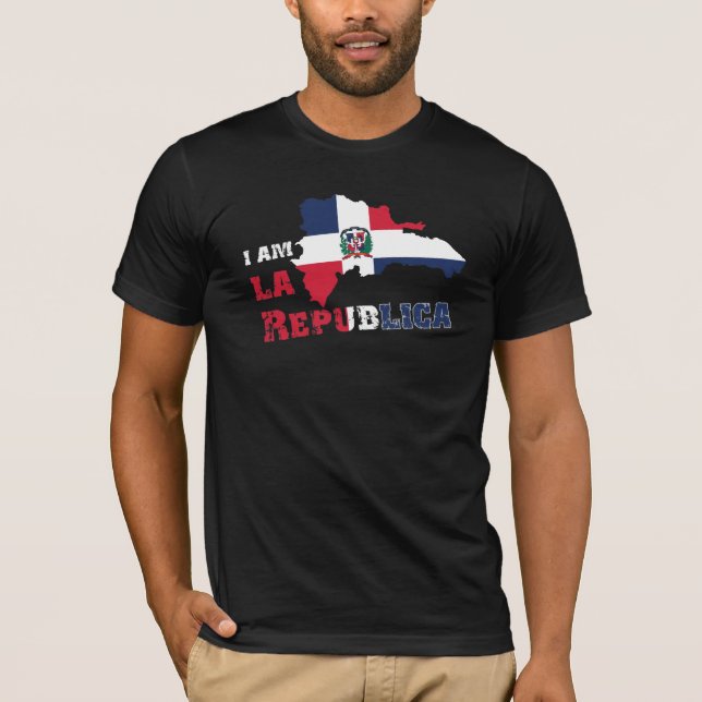 Dominikanska republikenT-tröja Tee Shirt (Framsida)