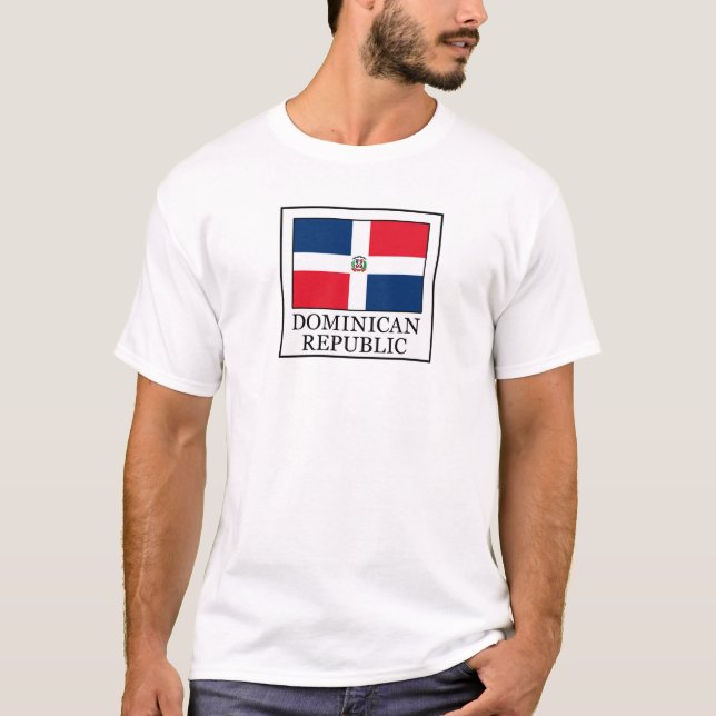 Dominikanska republikenT-tröja Tee Shirt (Framsida)