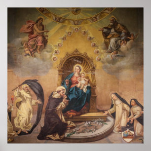 Dominikanska Saints i Heaven Poster