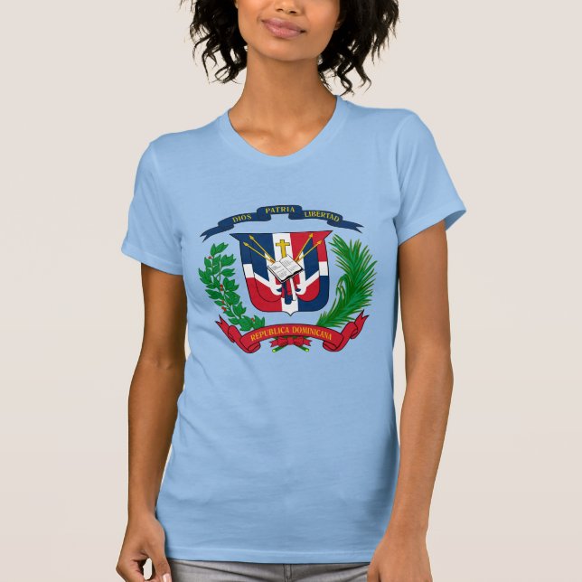 Dominikanska statsvapnet Tank Top Tröja (Framsida)