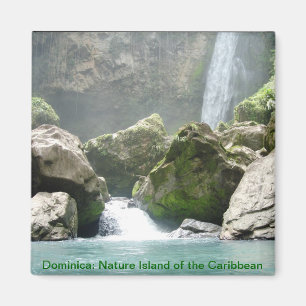 Dominikisk vattenfallmagnet magnet