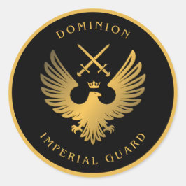 Dominion Imperial Guard, stor runt Stickers Klistermärke