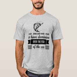 Dominion över havsfisken t shirt