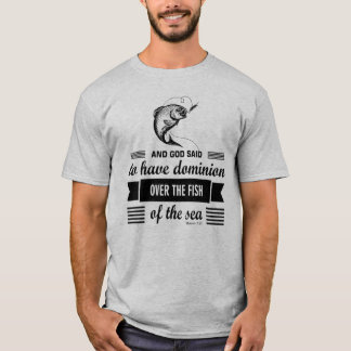 Dominion över havsfisken t shirt