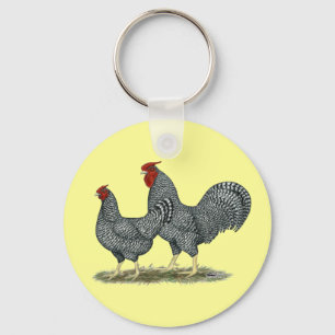 Dominique Chickens Nyckelring