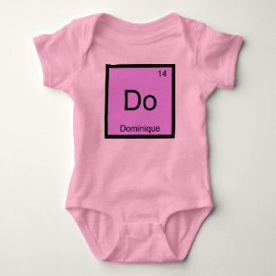 Dominique Namn Kemi Element Periodiska Systemet Tee