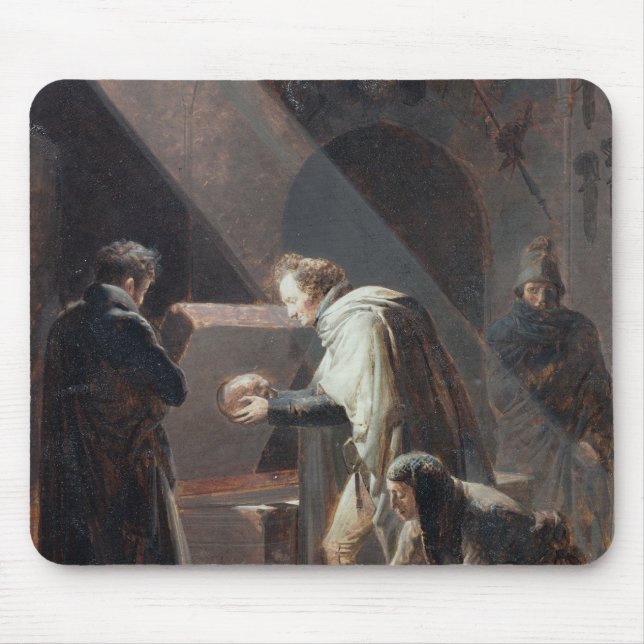 Dominique Vivant Denon som byter ut ben Musmatta (Framsidan)