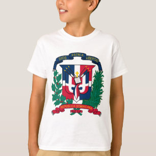 dominiskt republikemblem t-shirt