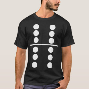 Domino 6 och 6 Matching Halloween Group Costumes 6 T Shirt