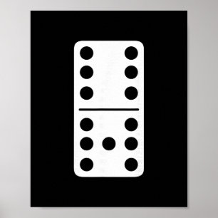 Domino 6 och 7 Matchande 67 Dominoälskare Kostymer Poster