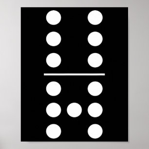 Domino 6 och 7 Matchande 67 Dominos Gruppkostymer Poster