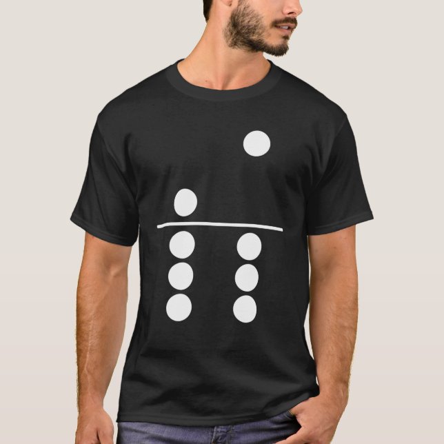 Domino Costume 2 6 Matchande Family Easy Group Hal T Shirt (Framsida)