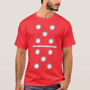 Domino Game 5 5 Halloween-jul 1880 T Shirt