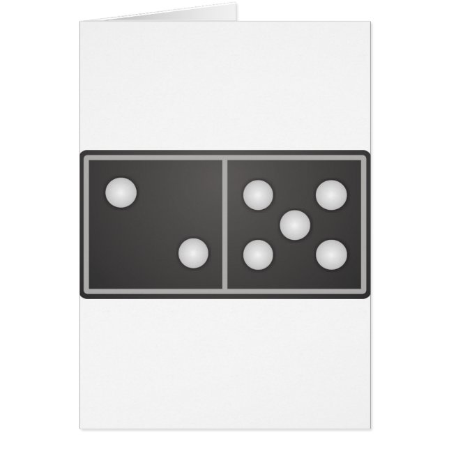 Domino Hälsningskort (Framsidan)