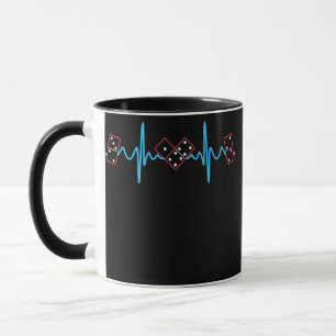 Domino Heartslag Dominoes Master Game Players  Mugg