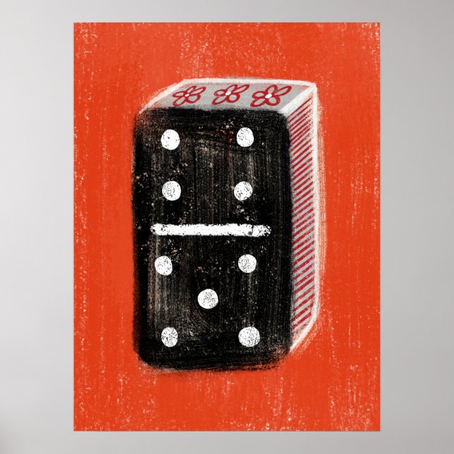 Domino Poster Wall Art Art (Framsidan)