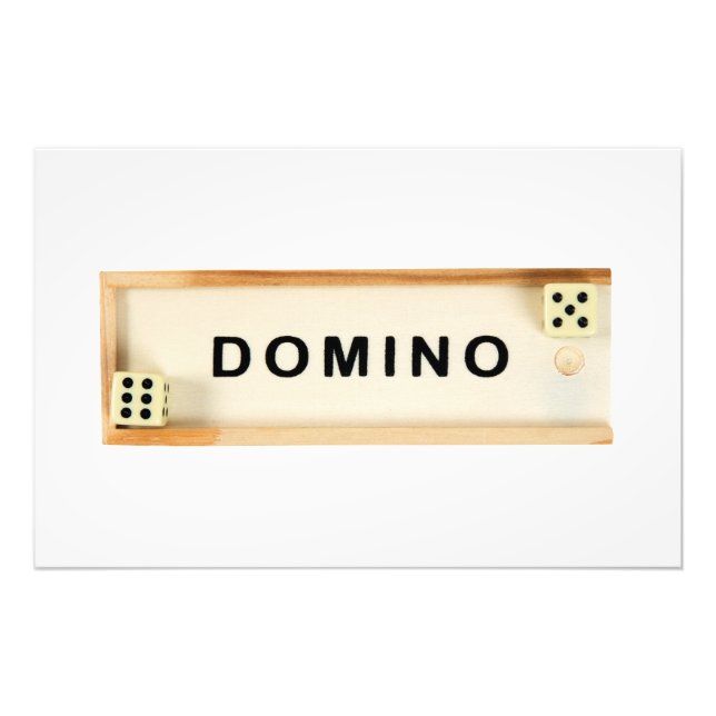 Domino-ruta Fototryck (Framsidan)