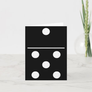 Domino spel 5 1 Rollig Halloween Gruppkostym Tröja Kort