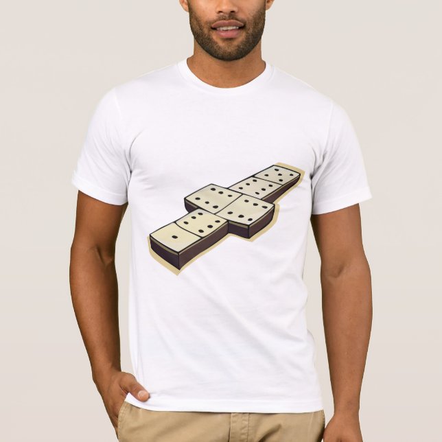 Domino spelar manar T-tröja Tröja (Framsida)