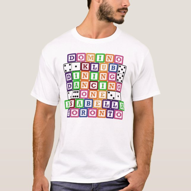 Domino T Shirt (Framsida)