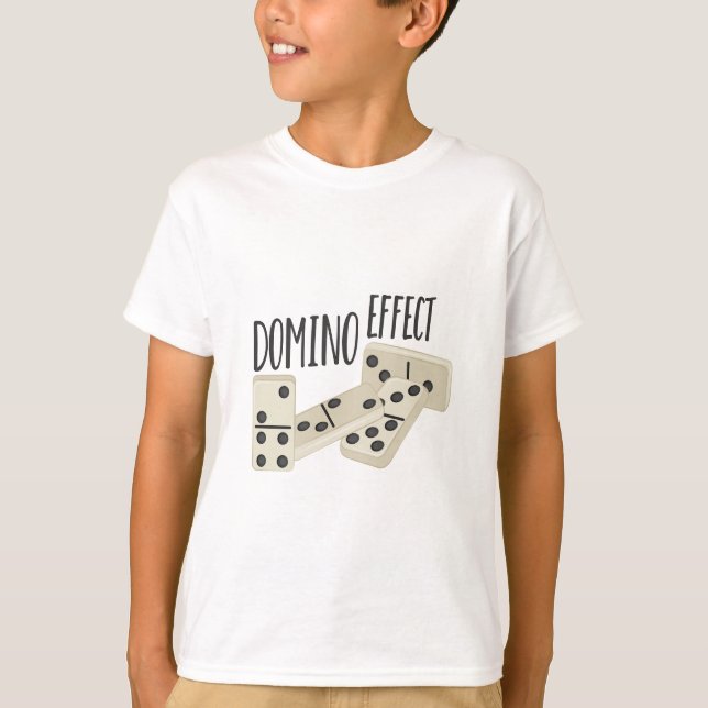 Domino verkställer t-shirt (Framsida)