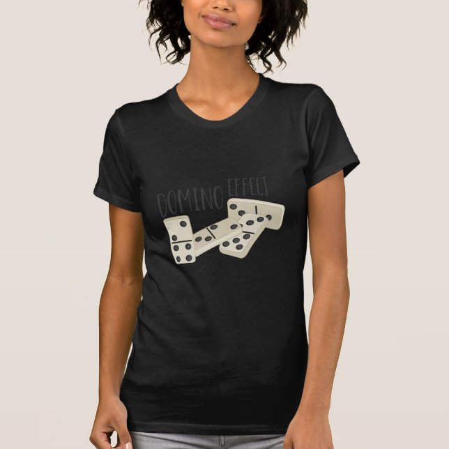 Domino verkställer t-shirt (Framsida)