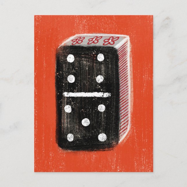 Domino-vykort Vykort (Framsida)