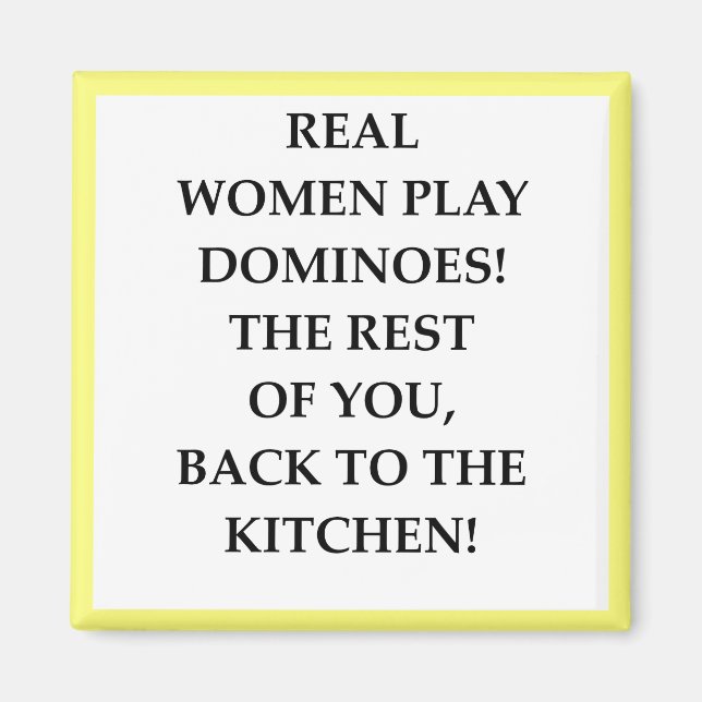 DOMINOER MAGNET (Framsidan)