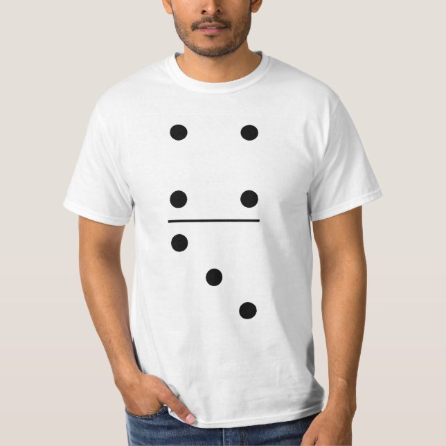 Dominoes 4-3 Group Costume Tee (Framsida)