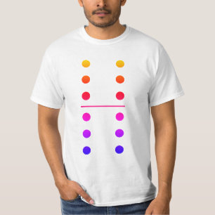 Dominoes 6-6 Group Costume T Shirt