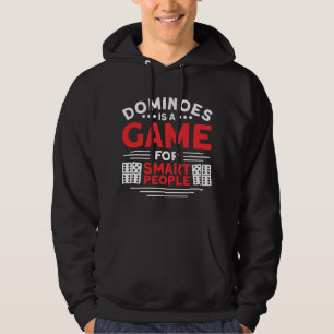Dominoes är ett spel för smarta personer i Mexiko Hoodie