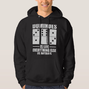 Dominoes är livet allt annat än detaljer Domino Hoodie