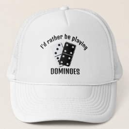 Dominoes Design Hat Keps