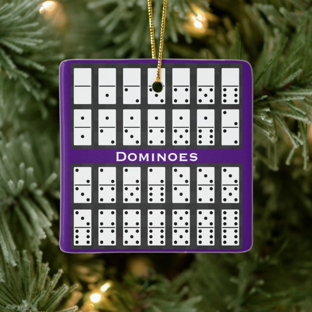 Dominoes Design Ornament (Träd)