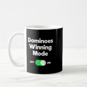 Dominoes Funny Dominoes Player Wining Mode Kaffemugg