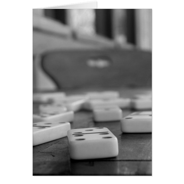 DOMinoes Hälsningskort (Framsidan)