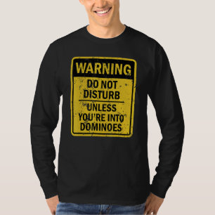 Dominoes Joke Meme För manar kvinnor T Shirt