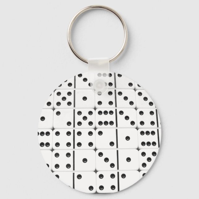 Dominoes Keychain 004 Nyckelring (Framsida)