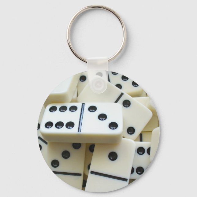 Dominoes Keychain 005 Nyckelring (Framsida)